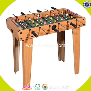2018 hot sale high quality children wooden football tables W11A026