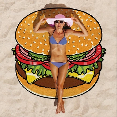 European style beach towel