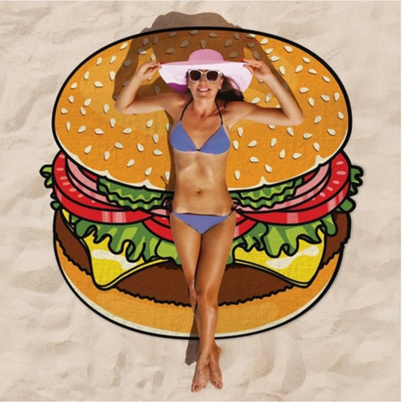 European style beach towel