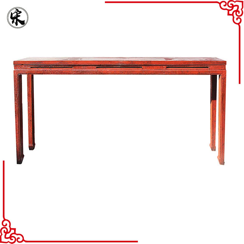 beijing chinese antique wooden vintage kitchen table, living room furniture