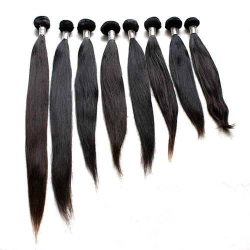 Top grade wholesale virgin human hair extension straight hair weaving