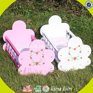hot sale wooden baby crib new design comfortable Swing baby crib/Baby rocking cradle WJ278012A