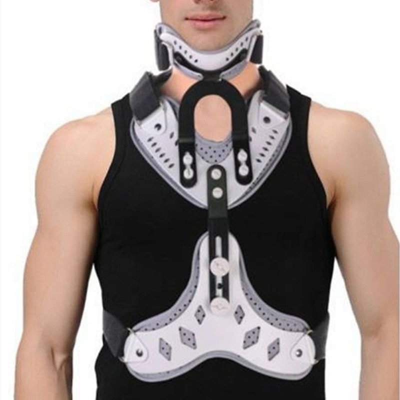 Cervical thoracic spine orthosis brace External Fixation for rehabilitation