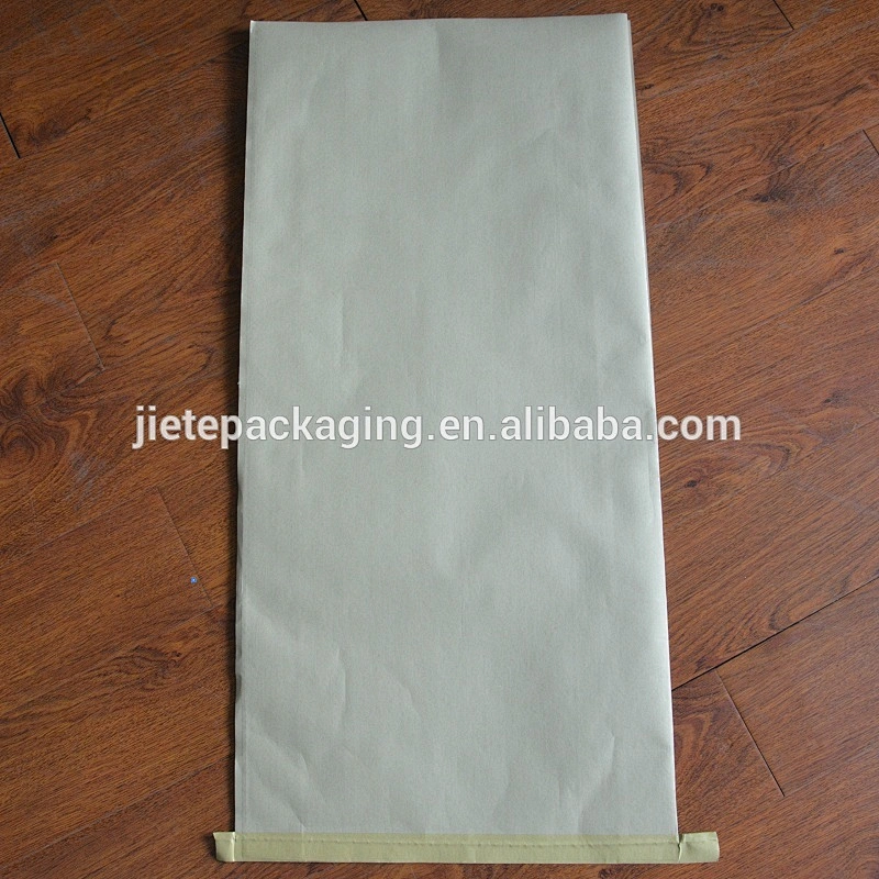 Building and industrial use 25kg kraft paper laminated pp woven cement bag
