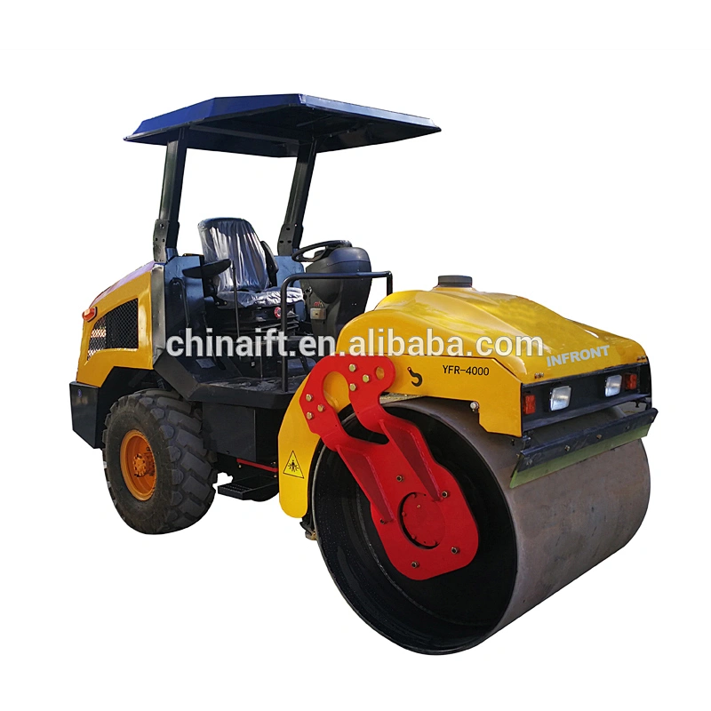 High Quality 4Ton Mini Hydraulic Single Drum Road Roller Price