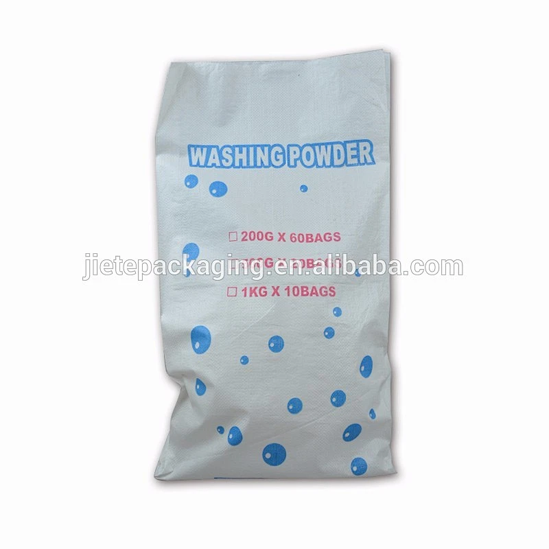 Video, laminated pp woven washing detergent powder bag 1kg 5kg 10kg 20kg