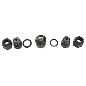 Male to Female RJ45 8 PIN Panel Mount IP68 Waterproof Connector