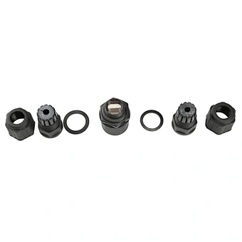 Male to Female RJ45 8 PIN Panel Mount IP68 Waterproof Connector