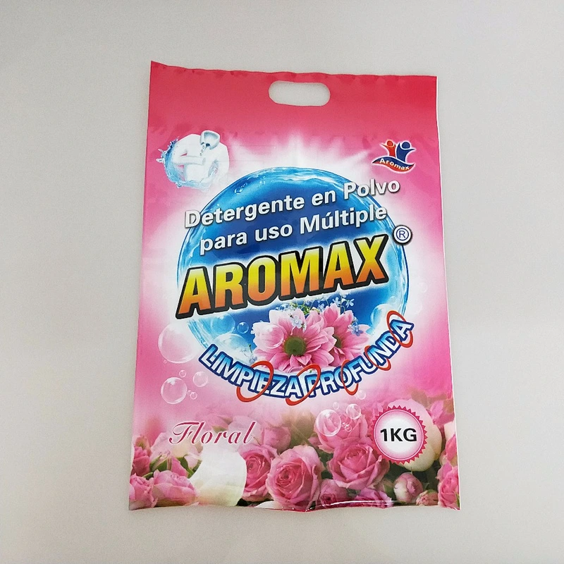 Color printing pe5kg laundry detergent bag wholesale