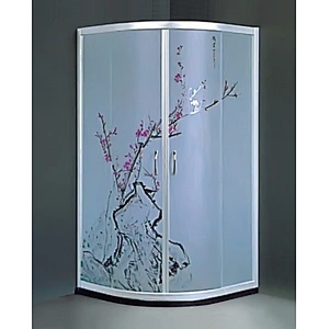 2018 china factory wholesale bathroom shower room Sliding simple shower enclosure shower screen