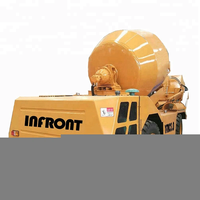 3.5m3 Self Loading Concrete Mixer Truck Motomixer