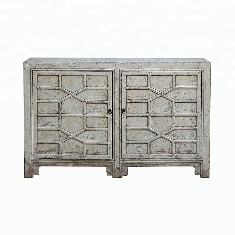 chinese antique reproduction rustic & distressed shabby chic buffet furniture