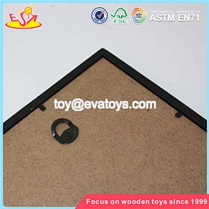 Wholesale most popular high quality wooden black photo frame W09A017