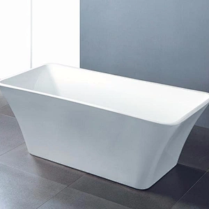 Hot selling white acrylic bathtub portable small size modern bathtub