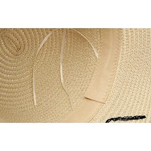 Straw Bowknot Summer Hat Sunbonnet Sun Strawhat For Girl Baby Female, Summer Straw Hat For Girl