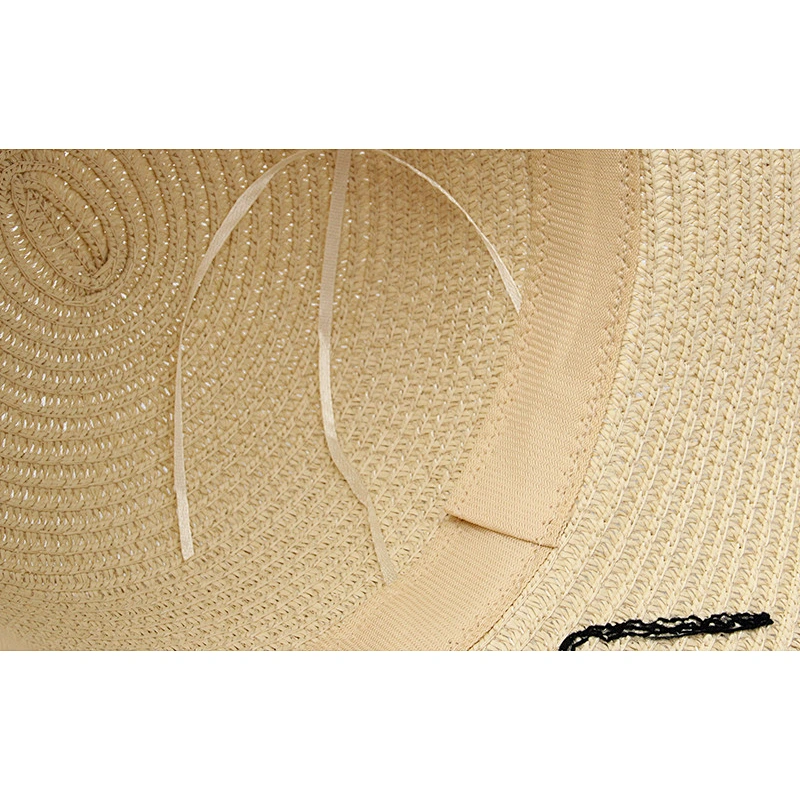 Straw Bowknot Summer Hat Sunbonnet Sun Strawhat For Girl Baby Female, Summer Straw Hat For Girl