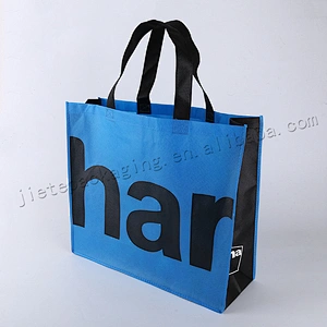 Customized design promotion foldable and reusable pp non-woven shopping bag