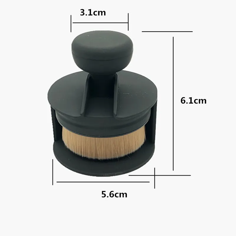 Professional cosmetics tools seal shape makeup foundation and blush brush