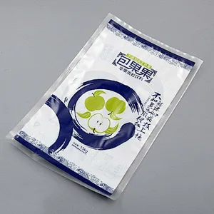 Durable using PE printed plastic bags for fruit juice beverage packaging