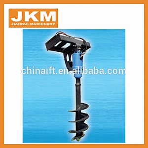 skid steer loader attachment powermate earth auger for sale