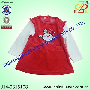 new model cheap wholesale winter birthday baby dress for baby girl