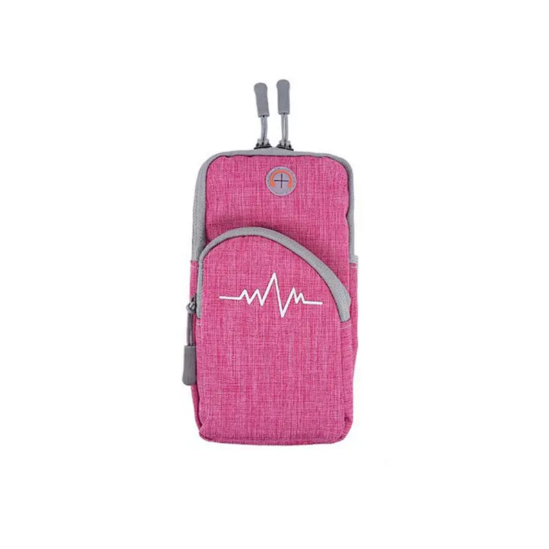 Factory price many colors cartoon arm bag for runner using