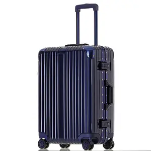 Unique Design Cheap Luggage Outdoor Bag 24inch Colorful Suitcase with Lock Travelling Trolley Wheel Carry on PC ABS Suitcase