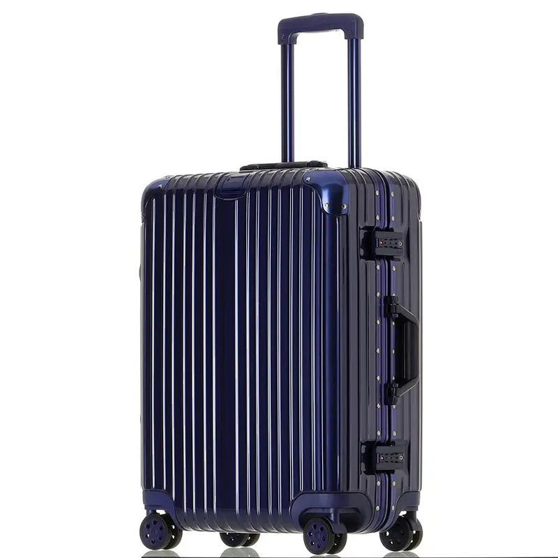 Unique Design Cheap Luggage Outdoor Bag 24inch Colorful Suitcase with Lock Travelling Trolley Wheel Carry on PC ABS Suitcase