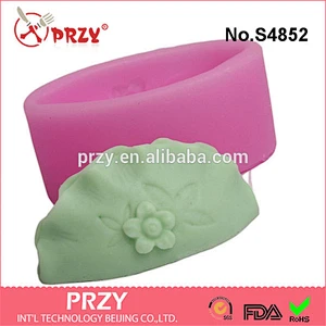 S4852 dumpling shaped silicone mold flower molds Fondant Chocolate Mold Cupcake Kitchen Baking Tools