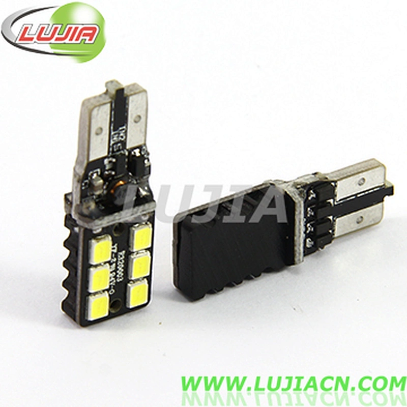 Auto Car Parts Led led T10 2835 6smd canbus led light bulbs auto spare part