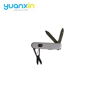Multi-function Tool White Usb Flash Drive