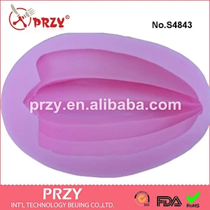 S4843 Creative 3D Carambola Shape Silicone Molds Cake Decorating Fruit Cake Baking Molds