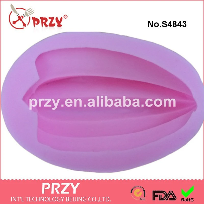 S4843 Creative 3D Carambola Shape Silicone Molds Cake Decorating Fruit Cake Baking Molds