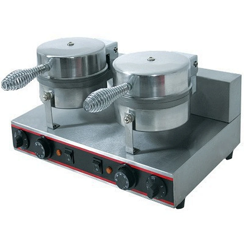 Electric round shape hong kong waffle maker with double heads egg waffle machine (SUNRRY SY-WM25B)