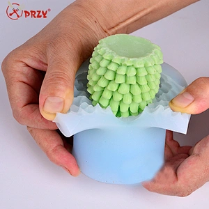Pinecone Shape Silicone Candle Mold DIY Handmade Soap Mould Craft Resin Clay Decoration Tool