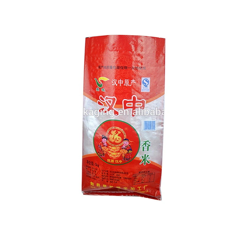 Professional service woven polypropylene parboiled Pakistani basmati rice bags 50kg 25kg 10kg 5kg