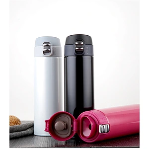 Customized Logo Colorful Vacuum Flask Creative Vacuum Insulated Cup 350ml Bounce Cup