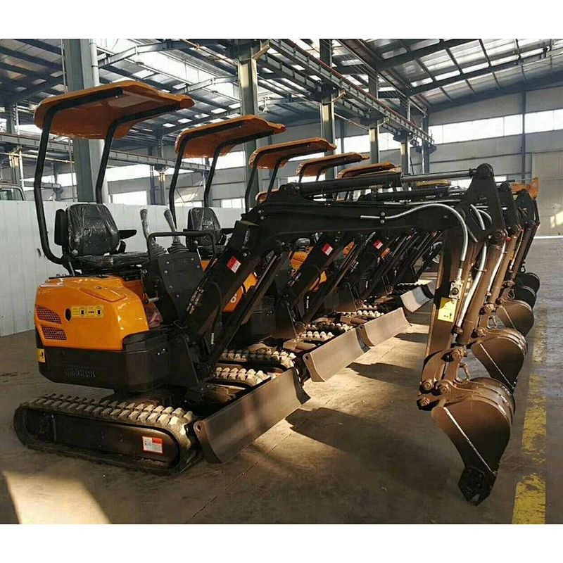 800kg Low price YF08 mini small crawler excavator with hydraulic breaker