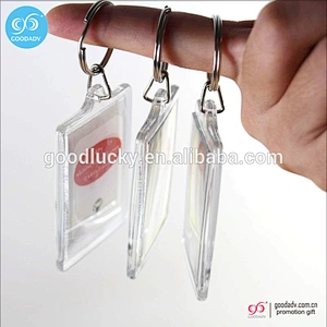 wholesale cheap plastic keychains heart shape acrylic key holder
