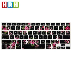 Style design Keyboard Skin Cover Silicone Keyboard Covers Enghlish language skin For Macbook Air 13 Pro 15 Retina 17