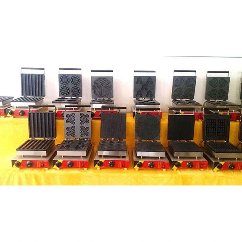 Stainless Steel Snack Food Making Machine and Waffle Maker Machine for Sale