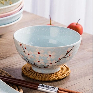 2019 New Ceramic Bowl Porcelain Rice Bowl Wholesale Cheap Price Tableware