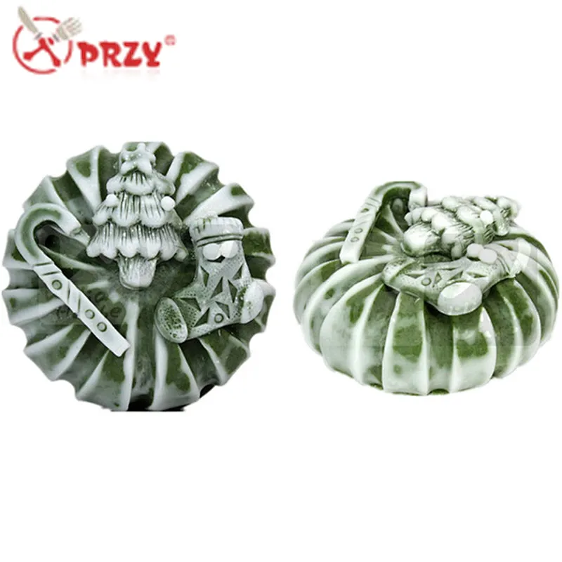 New Christmas Tree - handmade design soap mold silicone christmas blessings silicone cake mould