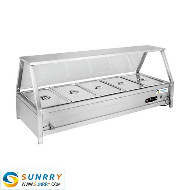 Commercial Kitchen Buffet Equipment Keep Warm Table Hot Food Display Warmers for Food Delivery