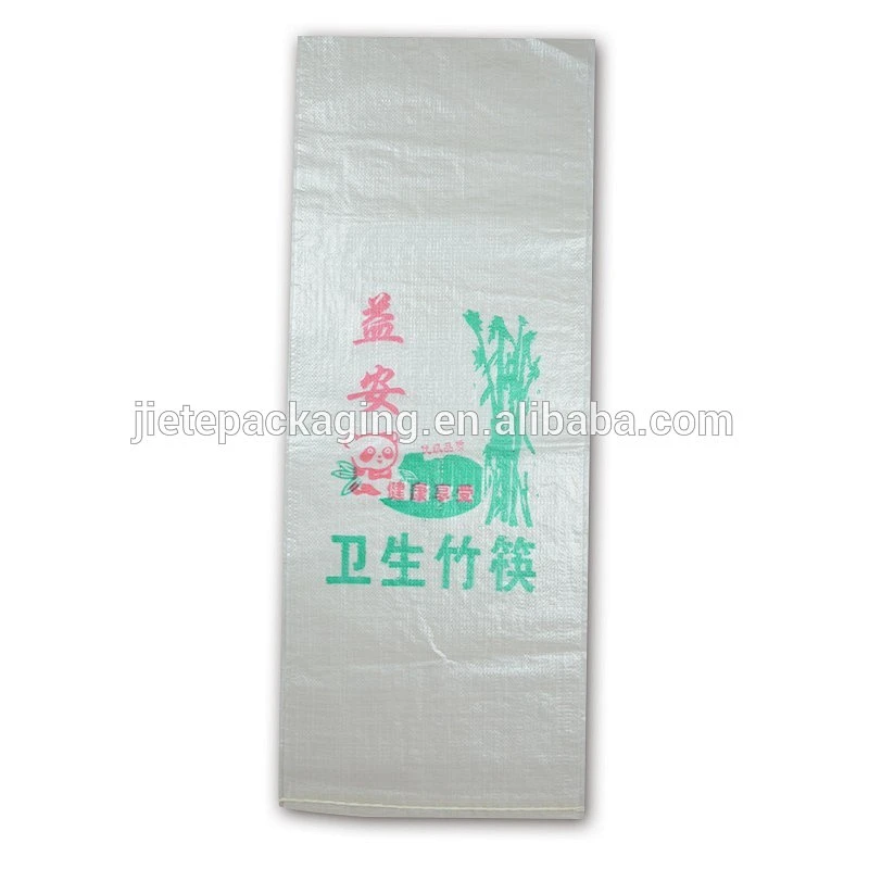 Transparent polypropylene woven bags used for flour, rice, salt, sugar packaging