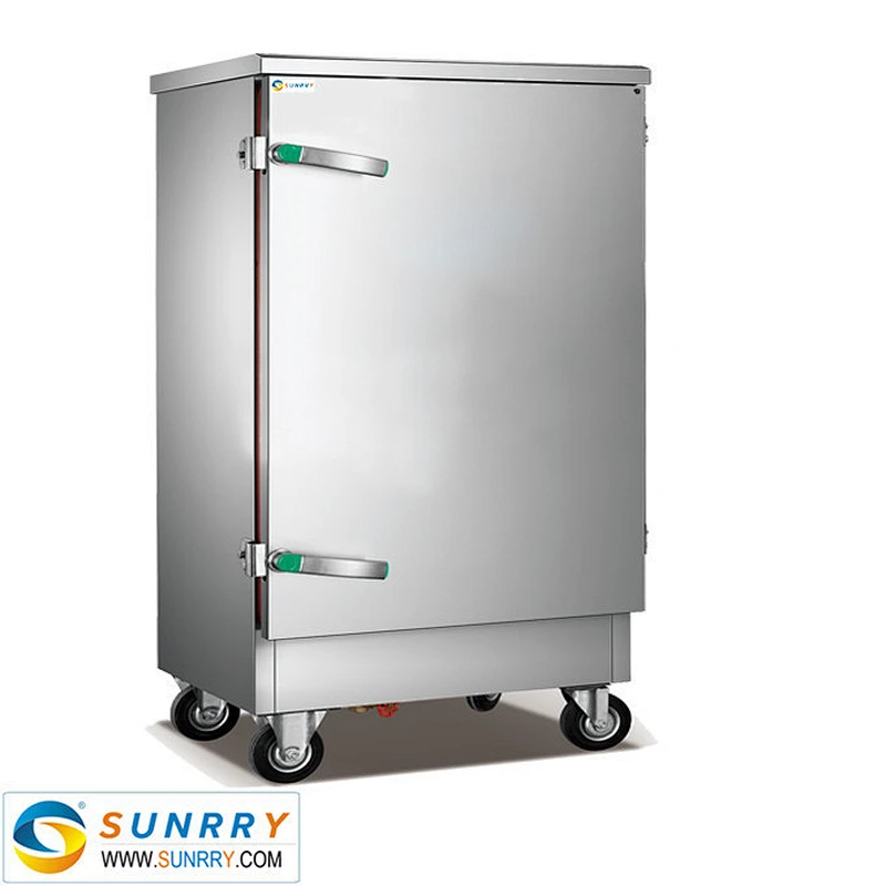Best Selling Commercial Professional Single Door Stainless Steel Electric Food Steamer with 8 Trays