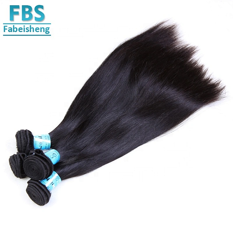 super 100% pure virgin hair  8 A grade hair double drawn hair weft
