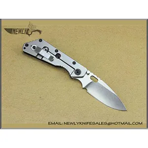 Custom Logo Training Knife Best 7-3/4 Aluminum Pocket Knife