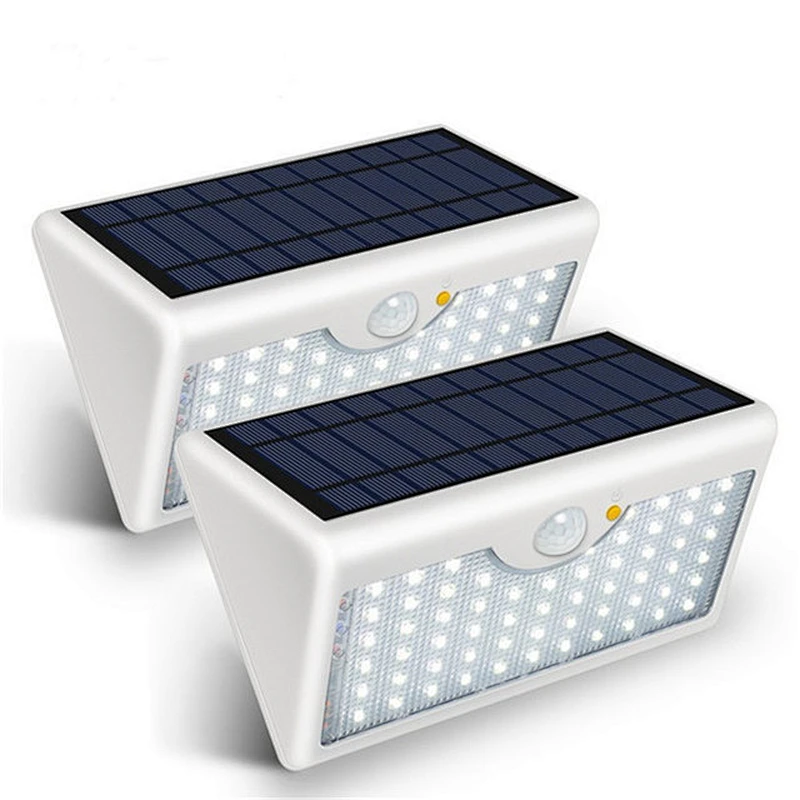 9W 3.2V  IP65 OUTDOOR PORTABLE 60 LED SOLAR SENSOR WALL LIGHT CE