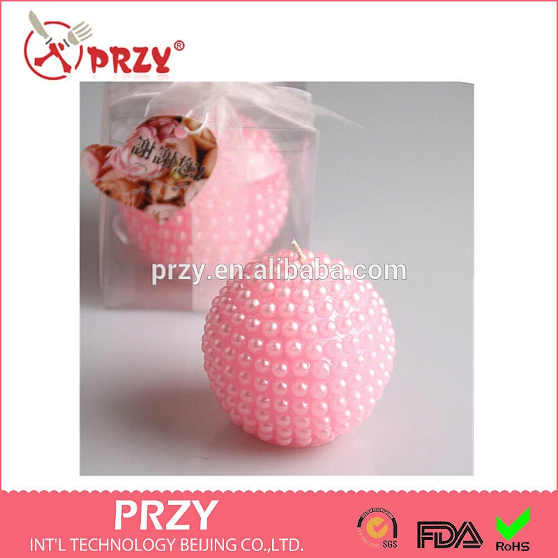Pearl ball candles molds
